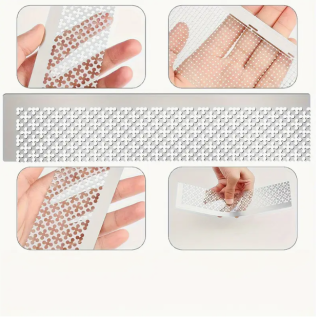Preview: Diamond Painting Edelstahl-Linial